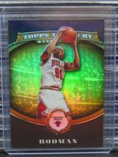 2008-09 Topps Treasury Dennis Rodman Bronze Refractor #033/999 Chicago Bulls