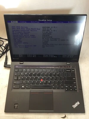 LENOVO THINKPAD X1 CARBON - BOOTS TO BIOS - INTEL I5-4200U - 4GB RAM - READ - BB - Image 1 of 4
