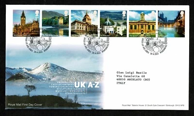 SE49 UNITED KINGDOM 2012 FDC Buildings - Image 1 of 2