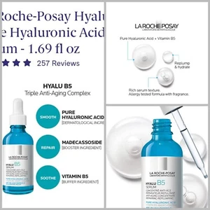 La Roche Posay Hyalu B5 Suero Antiarrugas Concentrado Reparador 50 ml EX82025 - Imagen 1 de 2
