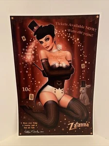 Nathan Szerdy SIGNED Zatanna Calendar Art Print Pin-Up Justice League JLA - Picture 1 of 3