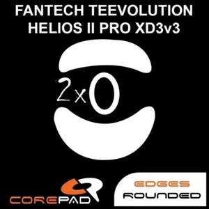 Corepad Skatez Fantech TeeVolution HELIOS II PRO XD3V3 Souris Pieds Patins PTFE - Picture 1 of 1