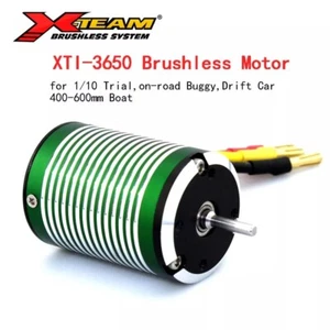 X-Team 3650 4550KV Brushless Motor 4 Pole for 2S 3S RC Car Off-Road Drift Boat - Picture 1 of 8