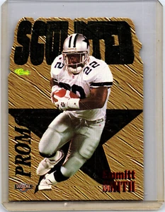1995 Classic "Sculpted" Emmit Smith Promo Card - Picture 1 of 2