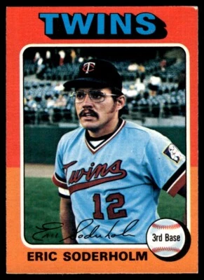 1975 O-Pee-Chee Eric Soderholm Minnesota Twins #54 R103 - Image 1 of 2