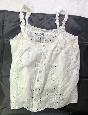 Новый с Ярлыками BB Dakota x Steve Madden женщин размер M ремень через плечо верхний белый - Изображение 1 из 4