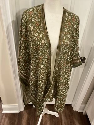 Tunic Sonoma One Size Olive Multi Fashion Accessories New Kohl $50.00 Open - Image 1 of 4
