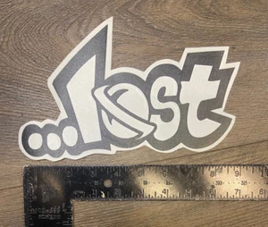 Lost Team XXL 9" x 5" Sticker Surf Skate Snowboard Car Decals - Picture 1 of 1