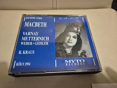 MYTO RECORDS  CD  Macbeth  R. Kraus  Köln  1954 - Bild 1 von 2