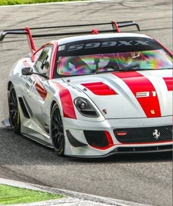 1:18 D&G DAVIS & GIOVANNI FERRARI 599XX EVO WHITE RED #31 No MR BBR AMALGAM 7/15 - Picture 1 of 19