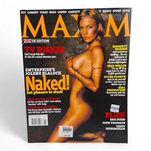 Maxim UK Edition Magazine November 2002 Jolene Blalock Paul Weller - Picture 1 of 9
