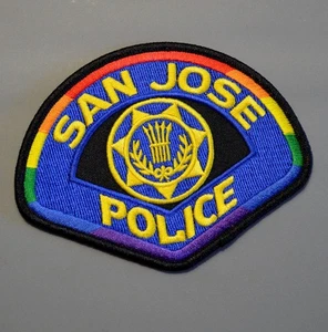 Parche arco iris de la policía de San José California #1 ++ como nuevo CA - Imagen 1 de 1