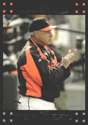 Sam Perlozzo #608 2007 Topps Baltimore Orioles - Image 1 of 2