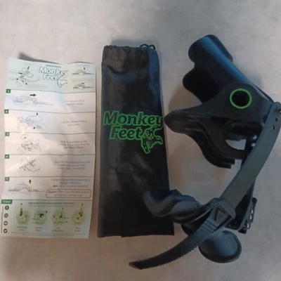 Haltere levantador fitness pés de macaco animal casa 1 pé com bolsa de transporte - Imagem 1 de 4