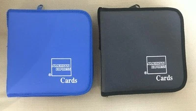 Have 50 + CD DVD 托架保护壳 钱包式 便携式拉链 存储 汽车 黑色或蓝色 — 第 1/4 张图片