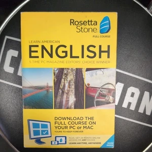 Rosetta Stone - American English Full Course Online Subscription with Download - Picture 1 of 2