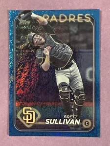 2024 Topps Update - Brett Sullivan Blue Foil Parallel #/999 San Diego Padres - Picture 1 of 5