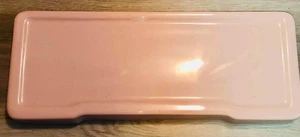 BRIGGS Venetian Pink/RoseToilet Tank Lid Model "C"  21" X 8" Vintage 1957 - Picture 1 of 4