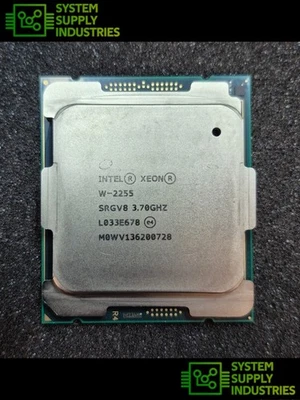 Intel Xeon W-2255 SRGV8 3.70GHz 10 Core 19.25MB L3 Cache Processor CPU 165W - Image 1 of 2