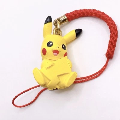 Pikachu Pokemon Netsuke Mascotte Portachiavi Charm Mini Figure Nintendo Japan... - Immagine 1 di 4