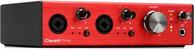 Focusrite Clarett+ 2Pre USB-C Audio Interface - Image 1 of 4