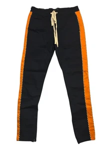 EPTM Terchno Jogginghose Midnight Navy Orange Seitenstreifen Kordelzug Gr. L - Bild 1 von 3
