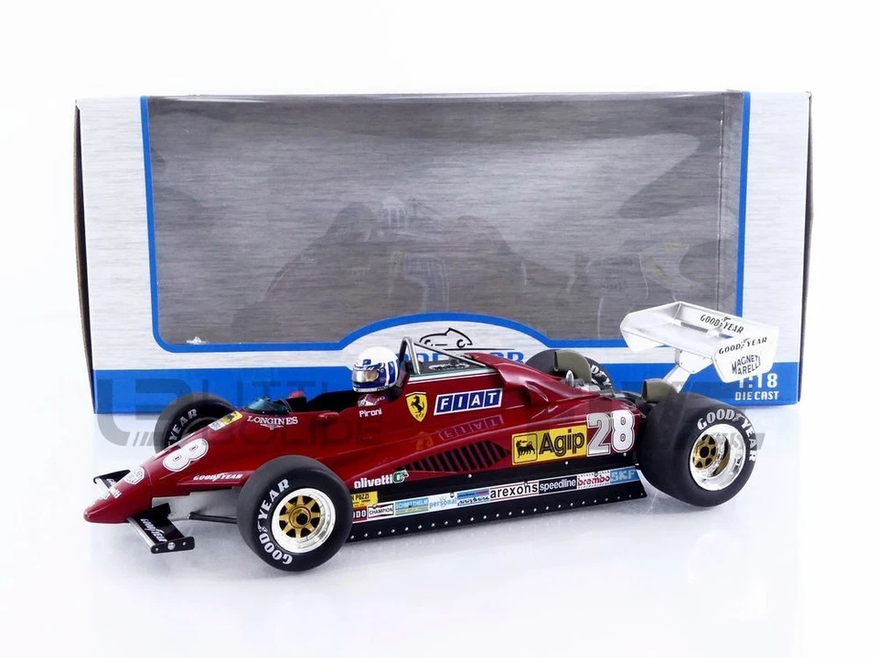 MCG 1/18 - FERRARI 126C2 - MONACO GP 1982 (D. PIRONI) 18628F - Image 1 of 1
