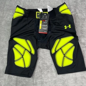 Under Armour Shorts Mens M Black Compression Gameday Pro 5 Pad Football Girdle - Picture 1 of 4