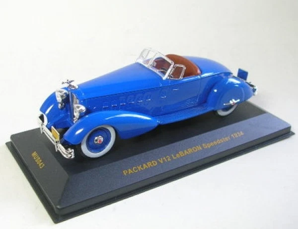 Packhard V12 Lebaron Speedster (Blu) 1934 - Immagine 1 di 1