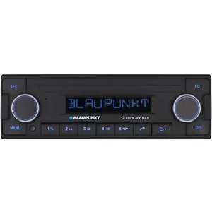 Retro Aspecto Blaupunkt Skagen 400 DAB BT Bluetooth Digital Coche Radio Estéreo - Imagen 1 de 10