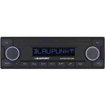 Retro look Blaupunkt Skagen 400 DAB BT Bluetooth digital car radio stereo iPhone - Image 1 of 4