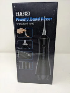 Water Flosser Teeth Cleaning Pick, Cordless Portable USB Rechargeable IPX7 Water - Picture 1 of 4