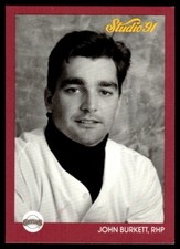 1991 Studio #253 John Burkett San Francisco Giants