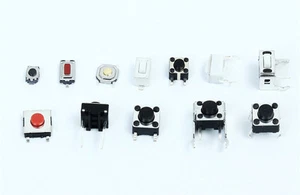 Kit 12 X Buttons 3x4 3x6 4x4 3x6 6x6mm Micro Switch SMD PCB Push Button - Picture 1 of 1