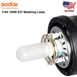 Bombilla de lámpara de modelado US 110V 150W 2900K E26 para estudio SK300II SK400II MS300 - Imagen 1 de 5