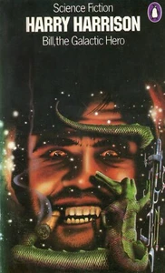 Bill, der galaktische Held von Harry Harrison, Science-Fiction-Buchcover -- POSTKARTE - Bild 1 von 2