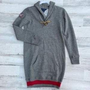Ralph Lauren RL Sweater Dress Kid Girls Winter Fleece Long Sleeves Mock Neck RL - Picture 1 of 14