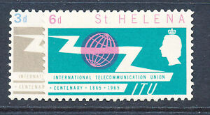 ST HELENA 1965 I.T.U. CENTENARY SG197/198  MNH