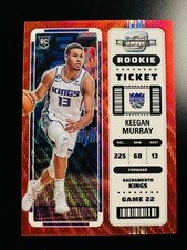 Keegan Murray 2022-23 Contenders Optic Asia Tmall Rookie Ticket Red Wave RC #22