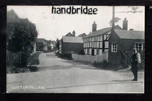 Luston, Dorfszene - bei Leominster - gedruckte Postkarte - Bild 1 von 1