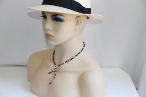Sterling Silver Multi-Colored Pearl Necklace. Gorgeous Color Combination - Picture 1 of 12