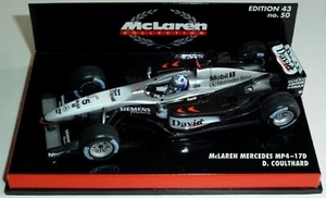 WOW EXTREMELY RARE McLaren MP4/17 D Coulthard GP France 2003 1:43 Minichamps - Picture 1 of 3