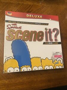 New Sealed THE SIMPSONS! Scene It? DVD Trivia Board Game Party Fast Ship