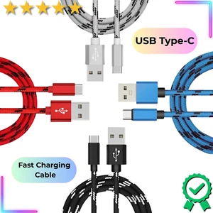 Fast Charging Cable For Samsung Galaxy A53 A23 A13 A33 A73 5G USB Type C Charger - Picture 1 of 29