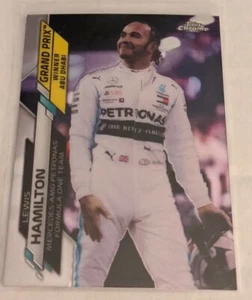 2020 Topps Chrome Formula 1 #153 Lewis Hamilton Mercedes F1 GP Winner - Picture 1 of 2