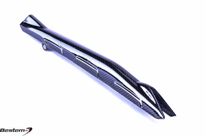 2013 to 2018 BMW R1200GS Adventure 100% Carbon Fiber Brake Line Cover Guard Case - Picture 1 of 4