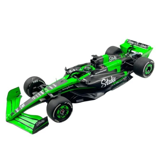 Modellino F1 Minichamps 1/18 Stake F1 Team Kick Sauber C44 V. Bottas #77 Emil... - Immagine 1 di 4
