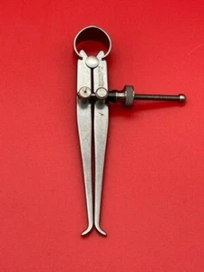 Starrett 73A-3 Yankee Spring-Type Inside Caliper, 3" Size, Solid Nut IN STOCK - Picture 1 of 2