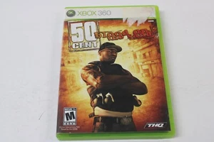 50 Cent: Blood on the Sand (Microsoft Xbox 360, 2009) CASE & Manual Only No Game - Picture 1 of 3