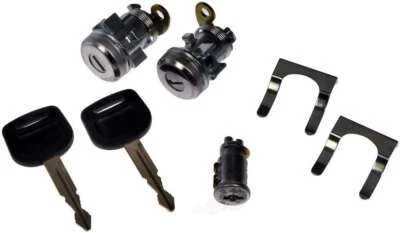 FITS MANY 2002-2017 FREIGHTLINER TRUCKS IGNITION LOCK CYLINDER KEY SET KIT - Image 1 of 2